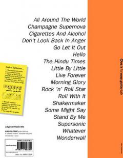 Oasis For Easy Guitar Tab 