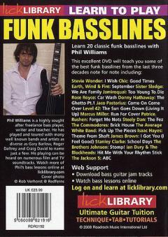 Learn To Play Funk Basslines - Top 20 (Phil Williams) 