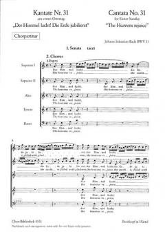 Der Himmel lacht, die Erde jubilieret (J.S. Bach) 