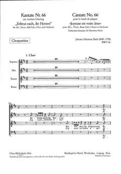 Erfreuet euch, ihr Herzen (J.S. Bach) 