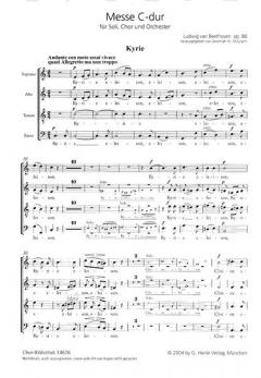 Messe C- op. 86 (Ludwig van Beethoven) 