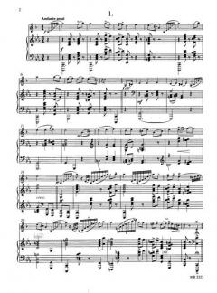 Schwedische Tänze op. 63 von Max Bruch 