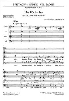Der 115. Psalm op. 31 (Felix Mendelssohn Bartholdy) 