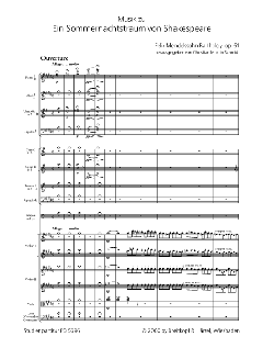 Ein Sommernachtstraum op. 61 (Felix Mendelssohn Bartholdy) 
