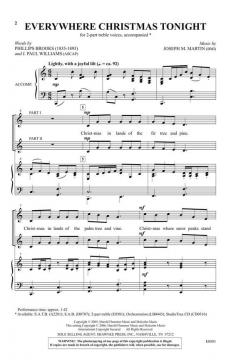 Everywhere Christmas Tonight (Joseph A. Martin) 