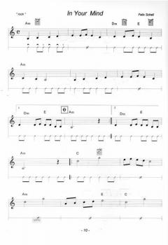 Rock, Boogie and Blues - Erste Rocksolos für Gitarre von Felix Schell 