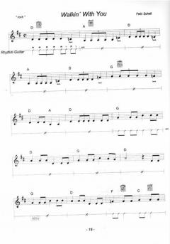 Rock, Boogie and Blues - Erste Rocksolos für Gitarre von Felix Schell 