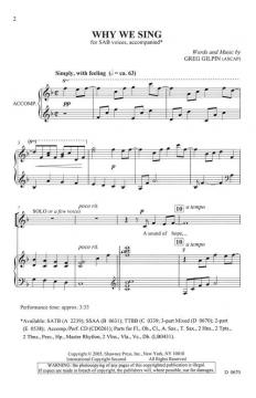 Why We Sing New Voicings! (Greg Gilpin) 