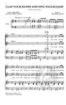 Clap Your Hands And Sing Hallelujah! (Don Besig) 