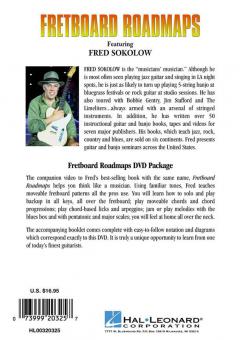 Fretboard Roadmaps: Instructional DVD For Guitar von Fred Sokolow 