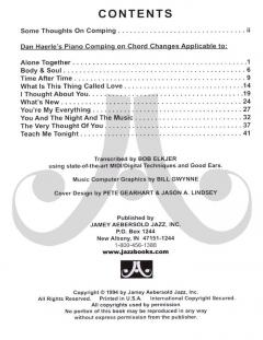 Piano Voicings Vol. 41 - Body And Soul von Jamey Aebersold 