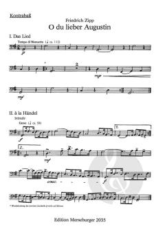 O du lieber Augustin für Streichquartett oder -orchester von Friedrich Zipp im Alle Noten Shop kaufen (Einzelstimme)