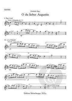 O du lieber Augustin von Friedrich Zipp 