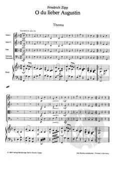 O du lieber Augustin (Friedrich Zipp) 