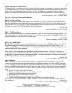 101 Ideas For The Music Classroom von Jill Gallina 