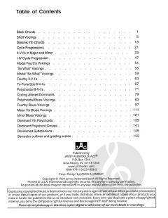 Jazz Piano Voicing Skills von Jamey Aebersold 