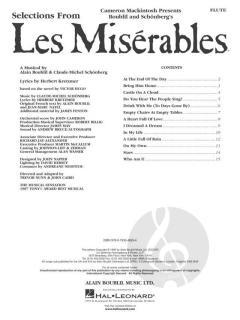 Selections from Les Miserables von Claude-Michel Schönberg 