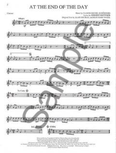 Selections From Les Miserables For Clarinet von Claude-Michel Schönberg 