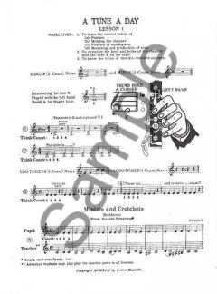 A Tune A Day For Clarinet Book 1 