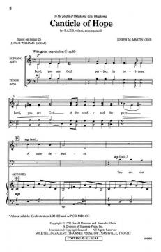 Canticle Of Hope (J. Paul Williams) 