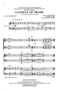 Canticle Of Praise 