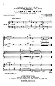 Canticle Of Praise 