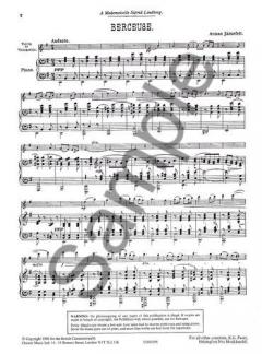 Berceuse Violin(Cello) / Piano von Armas Järnefelt im Alle Noten Shop kaufen