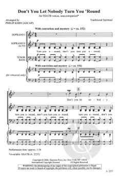 Don't You Let Nobody Turn You 'round 