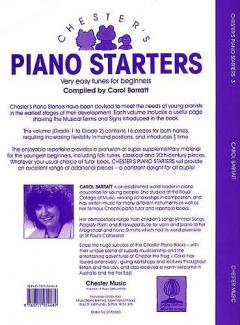 Chester's Piano Starters Vol. 3 von Carol Barratt 