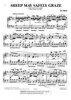 Schafe können sicher weiden von Johann Sebastian Bach 