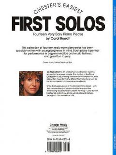 Chester's Easiest First Solos von Carol Barratt 