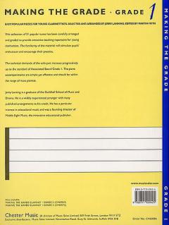 Making The Grade Clarinet And Piano von Jerry Lanning 