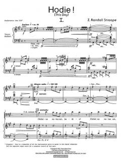 Hodie! (This Day) (SATB) (Z. Randall Stroope) 