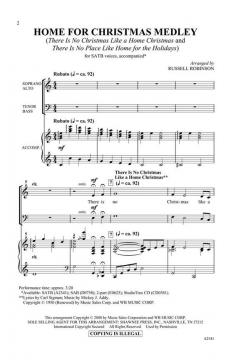 Home For Christmas Medley 