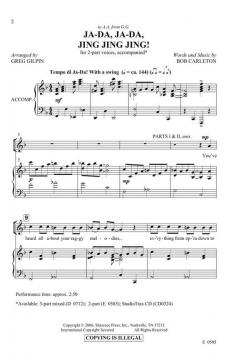 Ja-Da, Ja-Da Jing Jing Jing! 