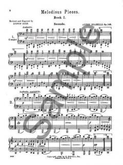 Melodious Pieces on Five Notes op.149 von Anton Diabelli 