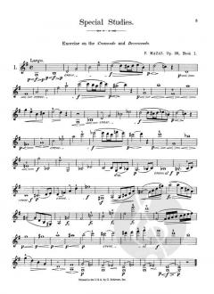 75 Melodious And Progressive Studies Op. 36 Book 1 von Jacques-Féréol Mazas 