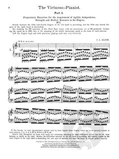 The Virtuoso Pianist in 60 Exercises for The Piano von Charles-Louis Hanon 