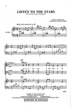Listen To The Stars (Joseph A. Martin) 