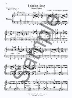 Spinning Song Op. 14 No. 4 von Albert Ellmenreich 