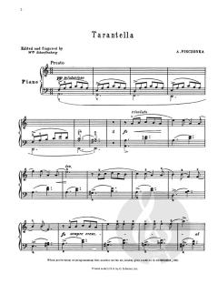 Tarantella in A Minor von Albert Pieczonka 