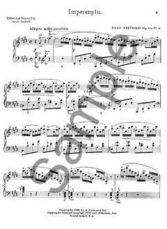 Impromptu in C Sharp Op.28 No.3 von Louis Oesterle 