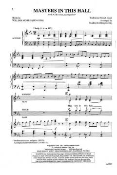 Masters In This Hall (Mark Hayes) 