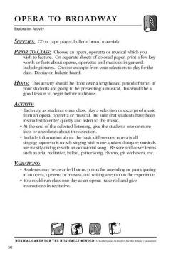 Musical Games For The Musically Minded 