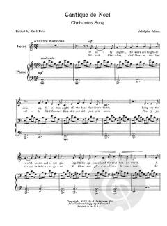 Cantique de Noel (O Holy Night) von Adolphe Charles Adam 