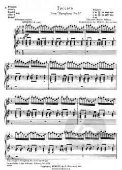 Toccata from Symphony No.5 von Charles-Marie Widor 
