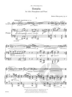 Sonata Op. 29 von Robert Muczynski 