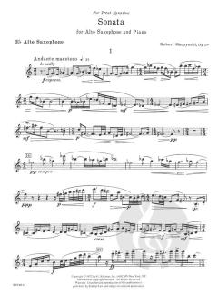 Sonata Op. 29 von Robert Muczynski 