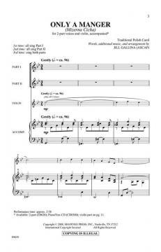 Only A Manger (Mizerna Cicha) Traditional Polish Carol 