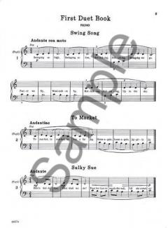 Diller-Quaile Piano Series First Duet Book 